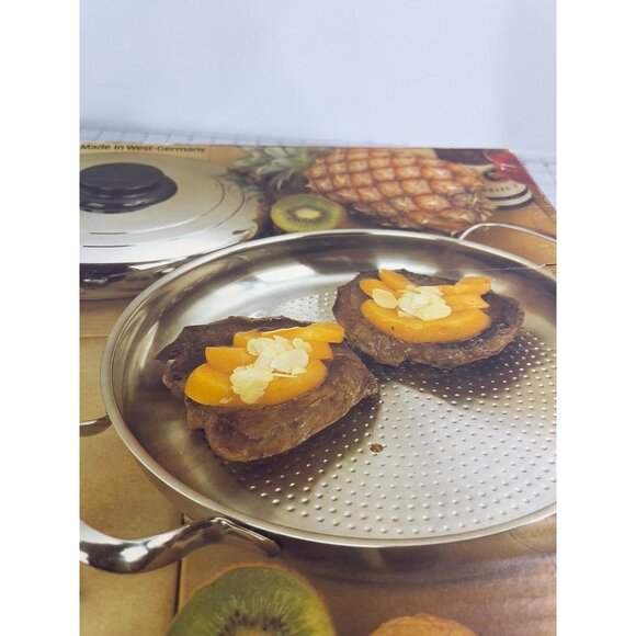 Schulte-Ufer 10.5" Skillet Frying Pan Stainless Steel Non-Stick Two Handles Germ - Picture 6 of 8